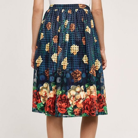 Sunday in Brooklyn Summer Bouquet Skirt - Picture 3 of 7